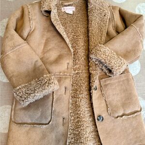 Biscotti Beige Textured Outerwear